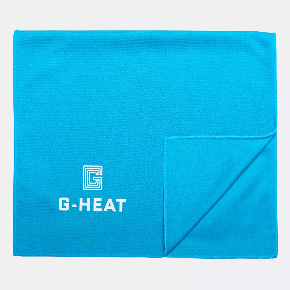 G Heat blue cooling towel
