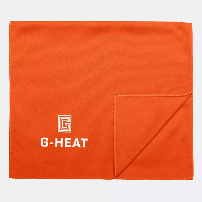 G Heat orange cooling towel
