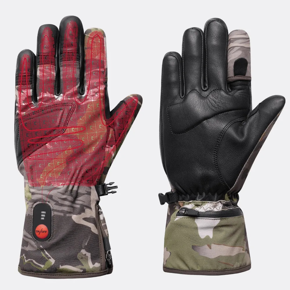 Gants de chasse approche G-HEAT GL03 zones de chauffe