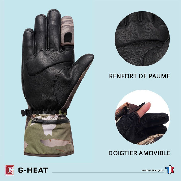 Leather Waterproof Motorcycle Winter Gloves for Men Women Warm Thermal Guantes  Moto Invierno Hombre Impermeable Gant Moto Hiver