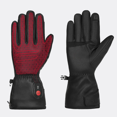 Gants chauffants cuir polyvalents - Fin de série