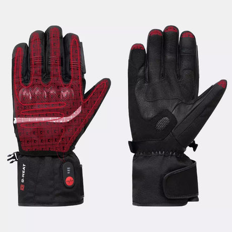 gants moto et zones de chauffe