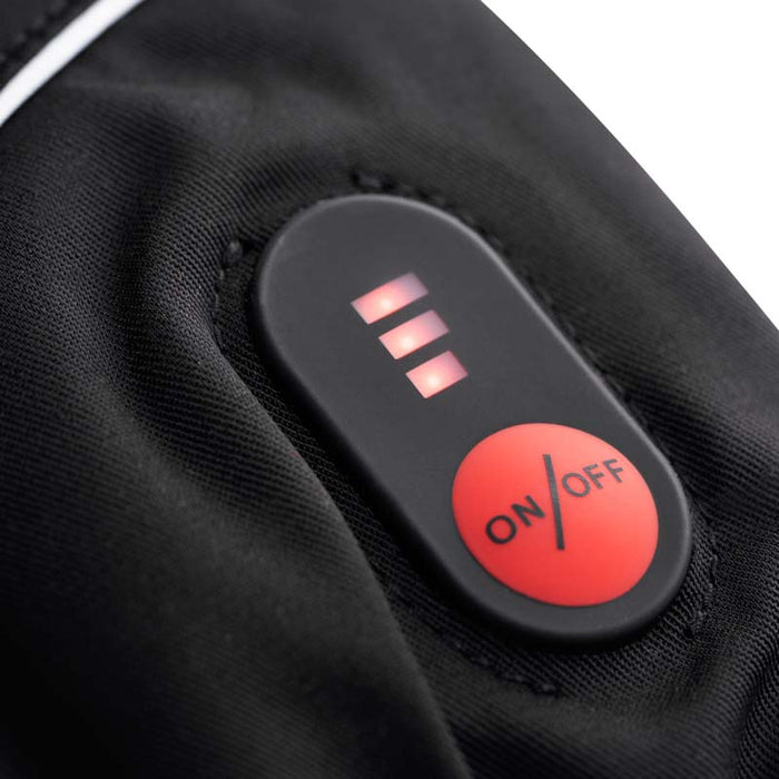 Encendido del botón zoom Guantes de esquí calefactados EVO-2 SG02 G-Heat 