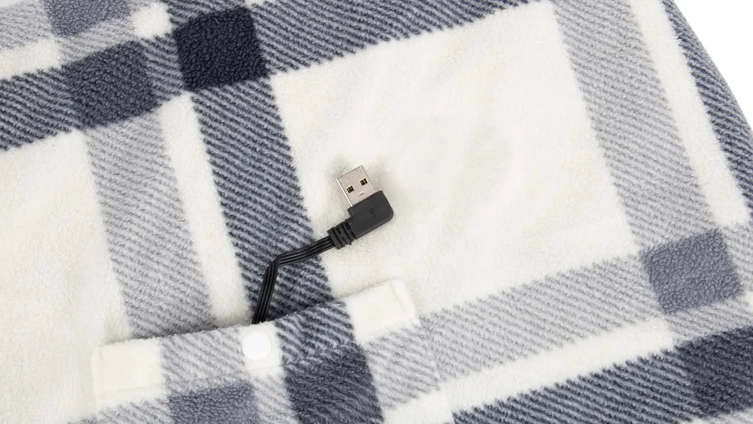 MHGLOVES Couverture chauffée à Jet châle Wrap Poncho USB Rechargeable  Coussin Chauffant électrique enveloppe Wrap Peluche Flanelle Couverture  écharpe en Fibre de Carbone pour Garder au Chaud (Noir) : :  Hygiène et