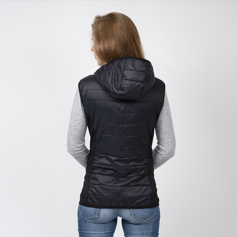 G Heat EVO Ladies Sleeveless Hooded Heated Down Jacket