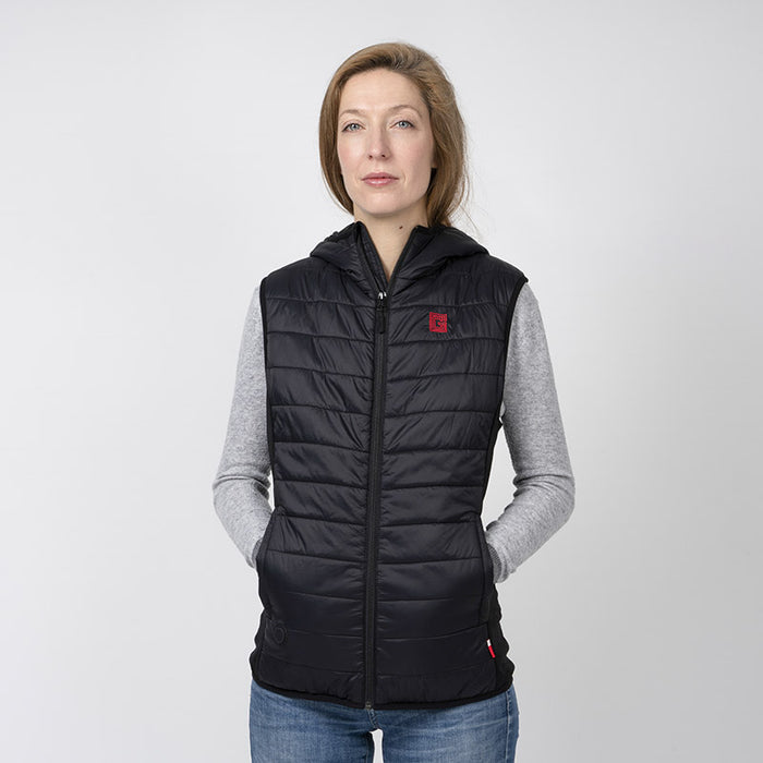 Women's sleeveless heated jacket EVO G-Heat worn