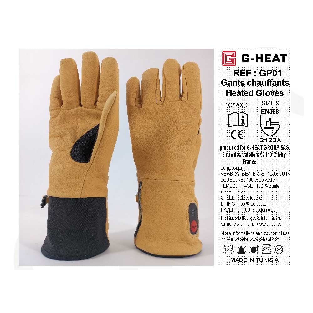 Guantes finos calefactados G-Heat