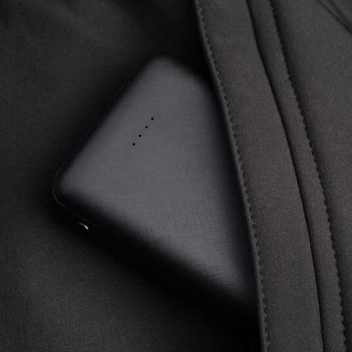 Men's heated softshell jacket G-Heat battery detail